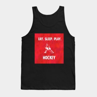 Eat. Sleep. Play. Hockey Tank Top